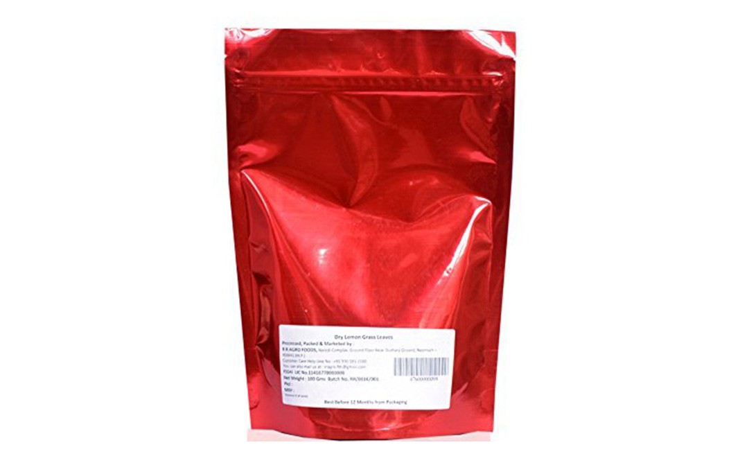 R R Agro Foods Lemon Grass Leaves    Pack  100 grams